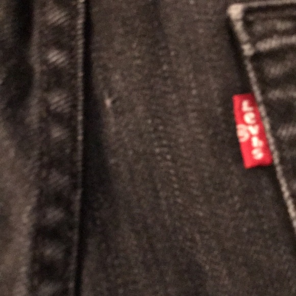 Levi’s 501 Button Fly Black Jeans Men 32x32 - Picture 5 of 6